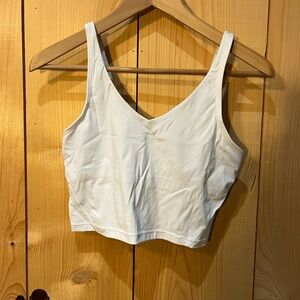 Women's White Tank Top